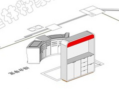  銀行營業(yè)廳模擬場景1